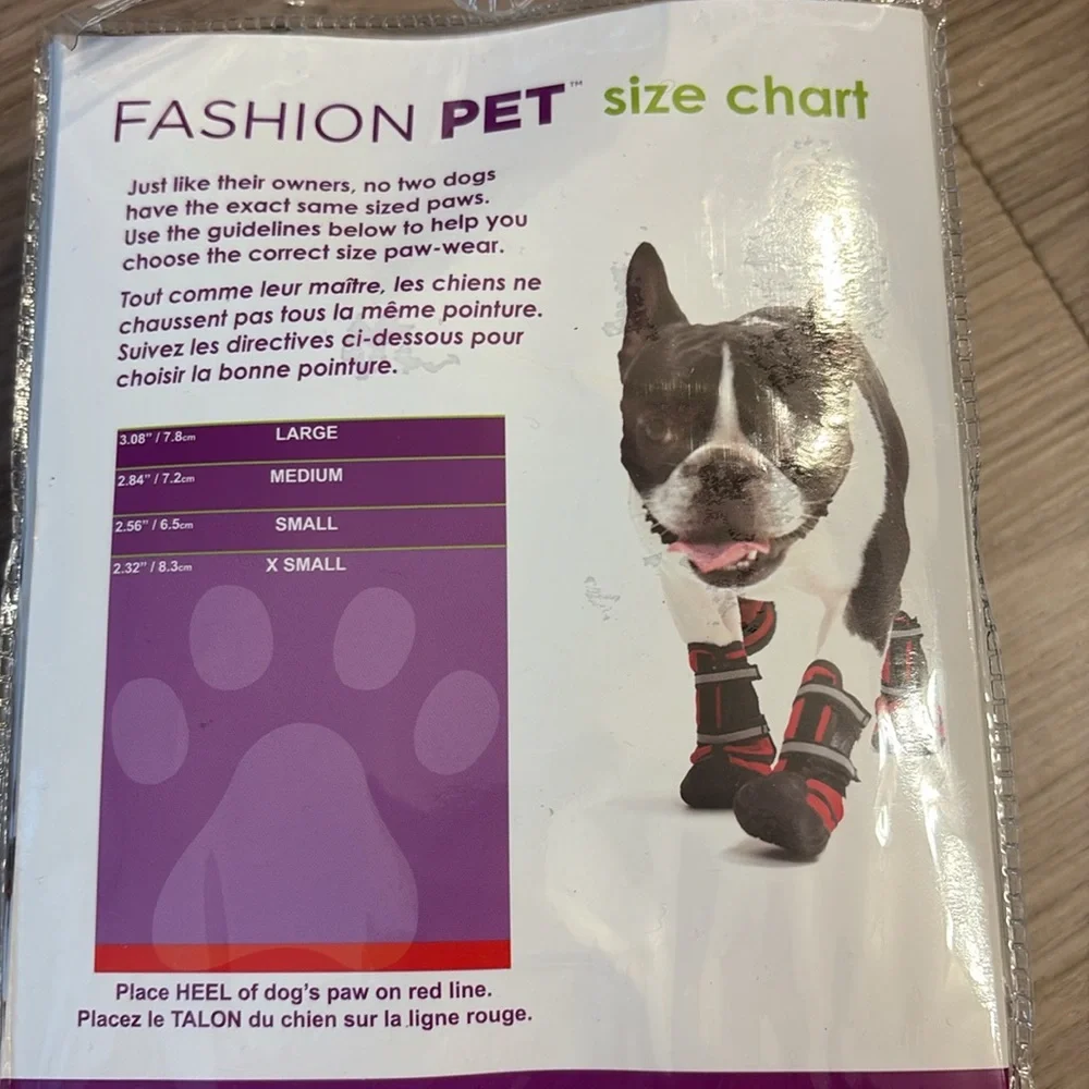 Red and Black Performance Dog Boots medium Fashion Pet